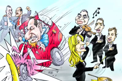 Autos chocados y crisis de identidad