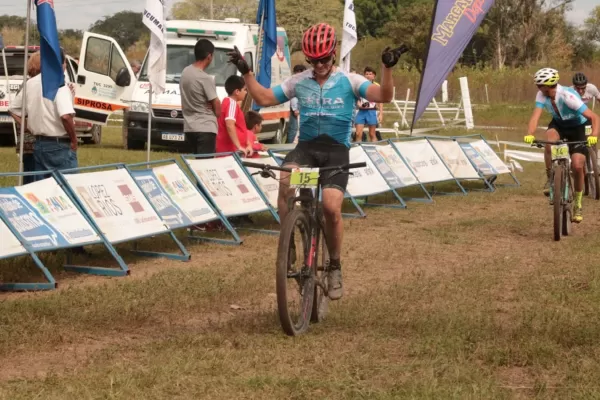 Mountain Bike: aceleró en el momento justo