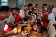 El plantel de Argentinos Juniors permanece en un hotel de Venezuela