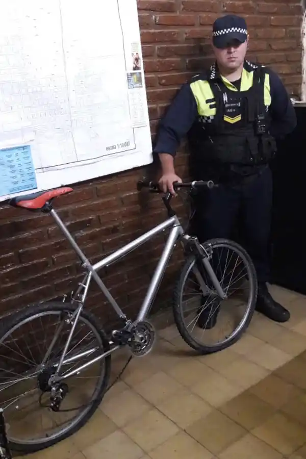Recuperaron la bicicleta de Etín Manca que había sido robada en Tafí Viejo