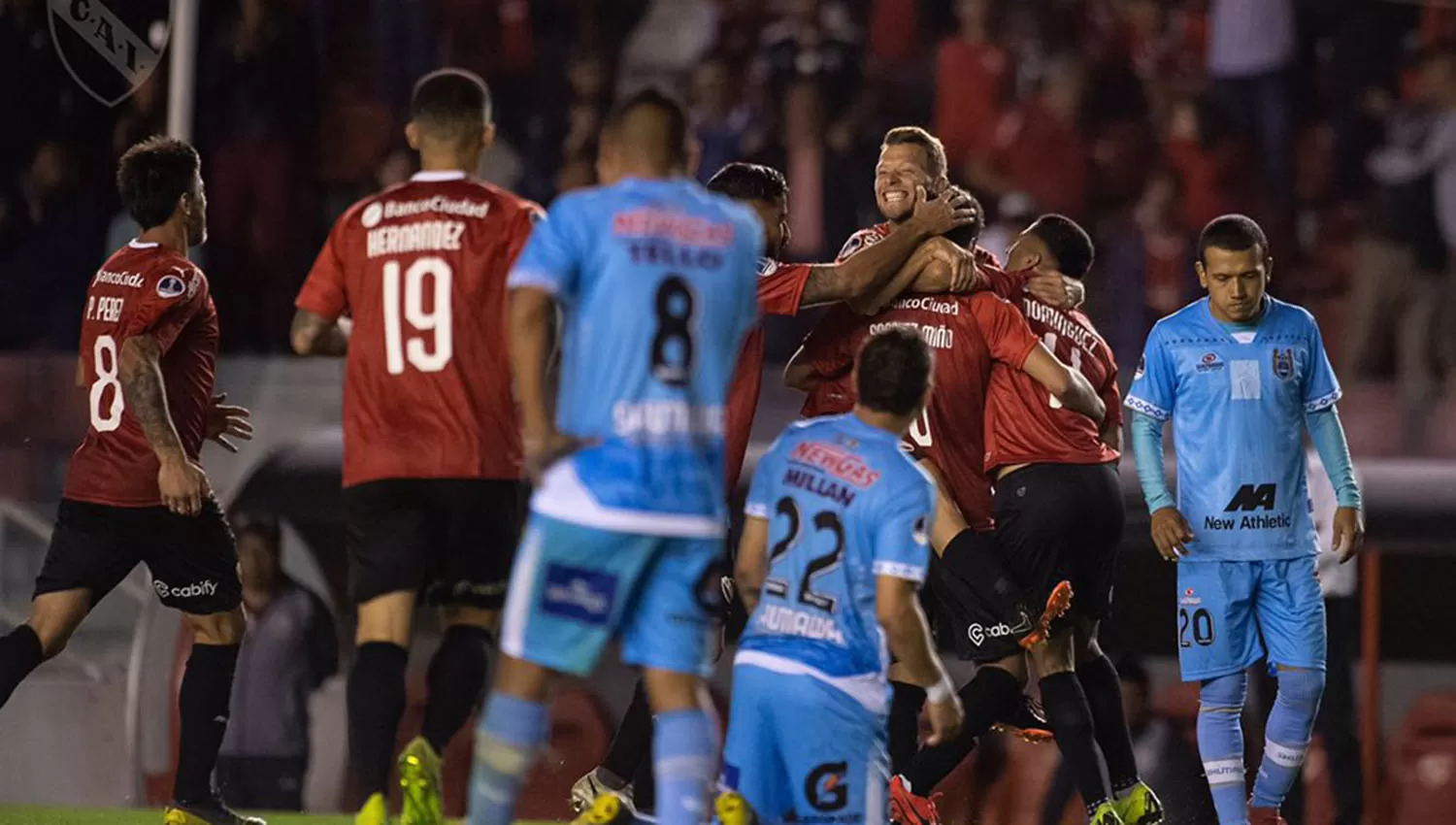 En el encuentro de ida, el Rojo goleó 4-1. (FOTO TOMADA DE TWITTER @Independiente)