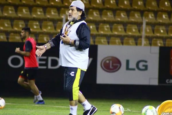Dirigido por Maradona, Dorados disputará mañana la primera final del Clausura