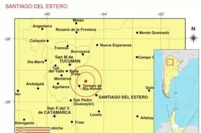 Un fuerte sismo sacudió Las Termas esta madrugada