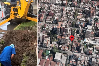 Por una obra de la SAT, el tránsito fue cortado en Santa Fe al 100