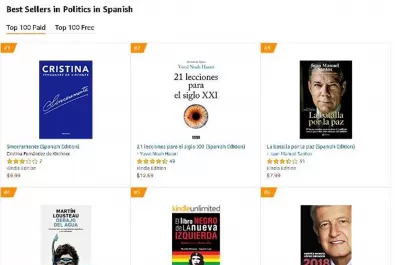 Sinceramente es best seller en Amazon y superó a Michelle Obama
