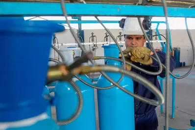 Habilitan una productora de gas medicinal