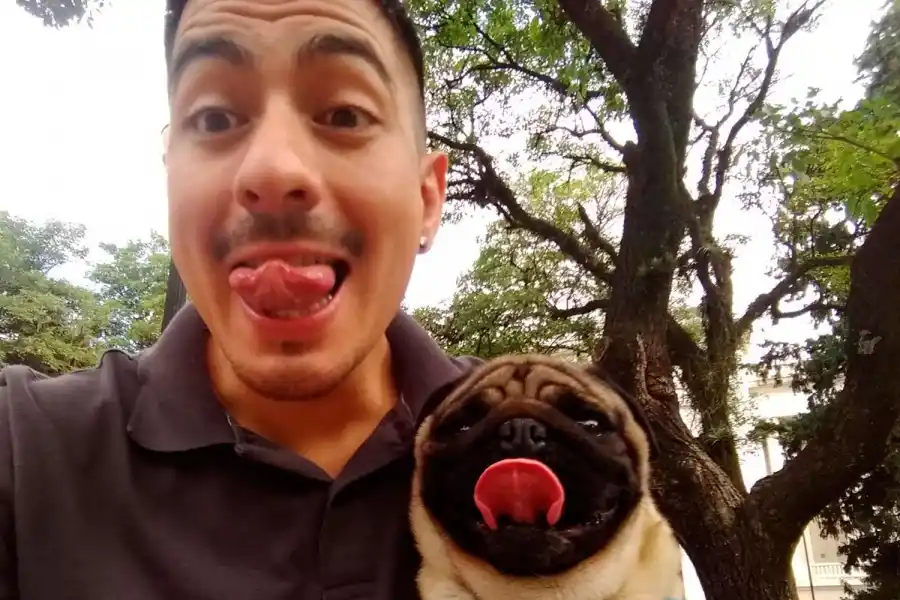 TERCER LUGAR. Marcelo y Coco salieron en tercer lugar.