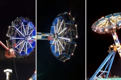 Video: así fue el rescate en el parque de diversiones de San Juan