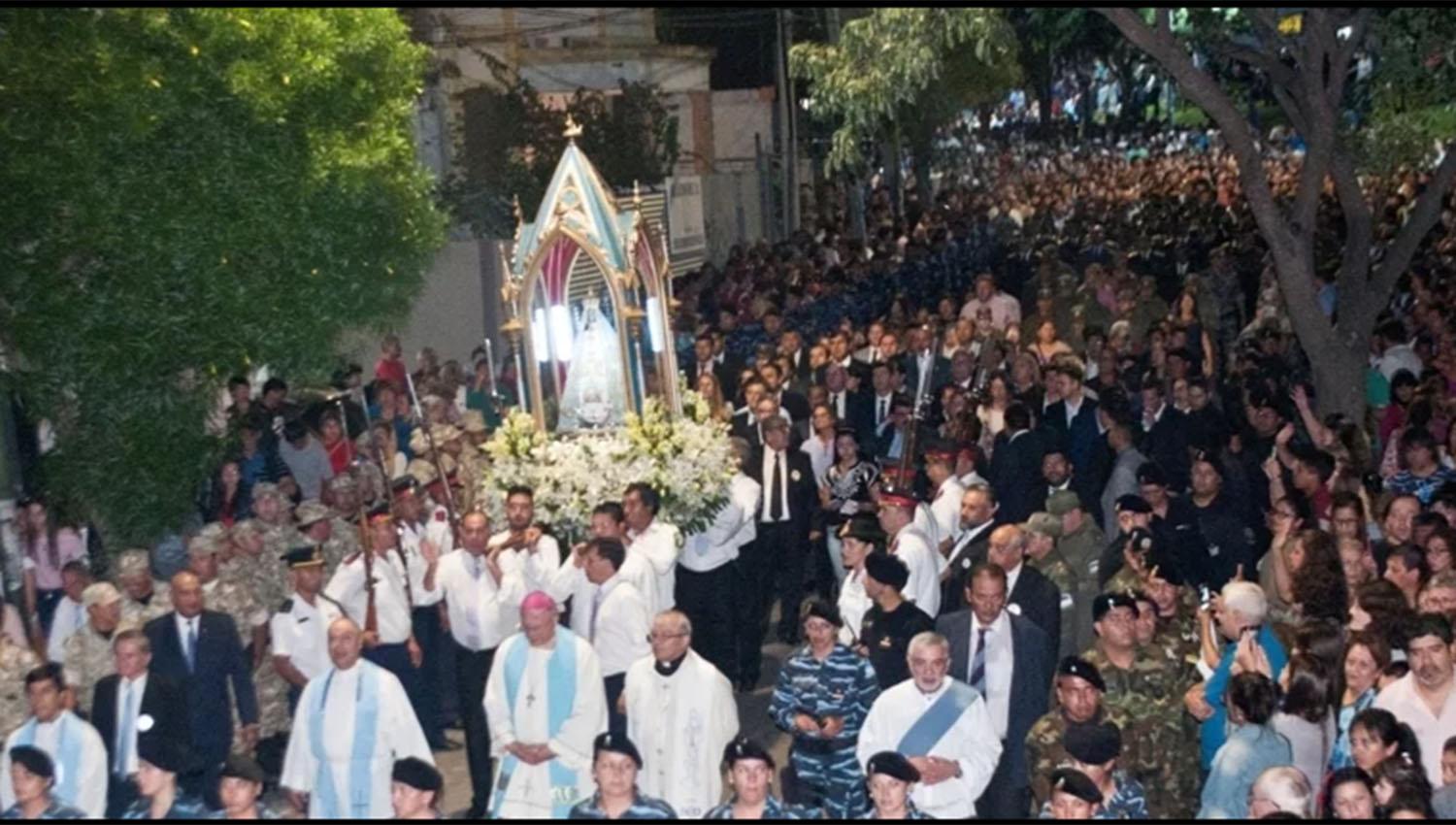 Esta tarde llega a Famaillá la imagen de la Virgen del Valle de Catamarca