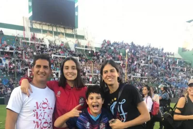 Facundo Gareca, con orgullo de campeón