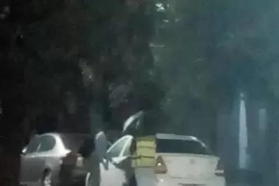 Un trapito cobra igual que una playa de estacionamiento