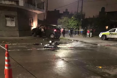 Murió tras chocar con la moto que habría robado