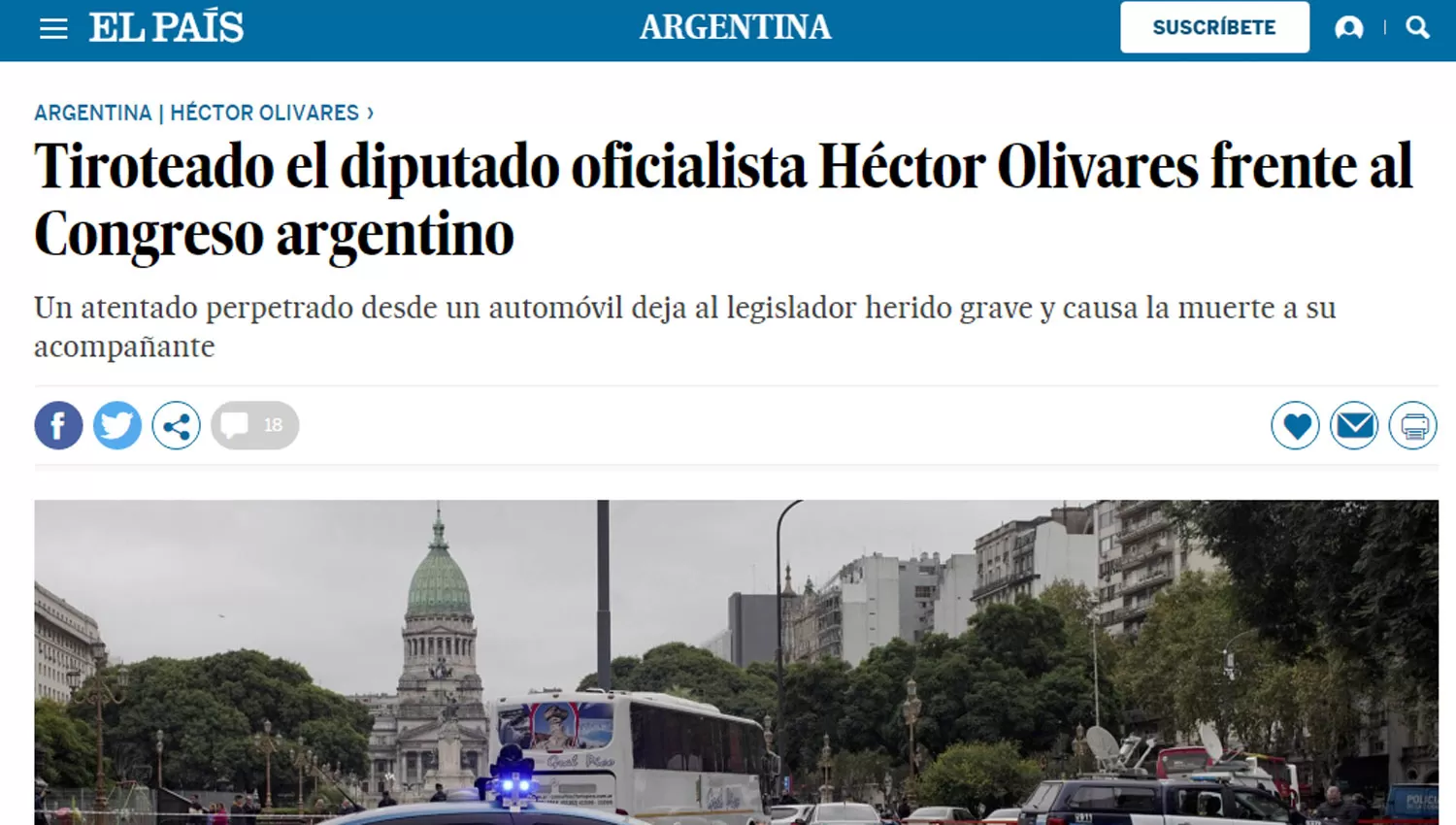 Diario El País, de España.