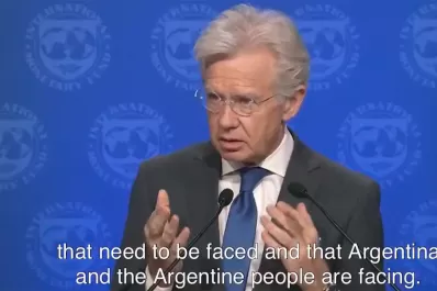 El FMI aclaró que aún no analiza renegociar con Argentina el pago de la deuda