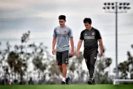 Así fueron las primeras horas de Favio Álvarez en Los Ángeles Galaxy