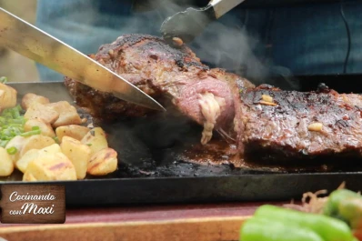 Hoy, en Cocinando con Maxi: wok de faldita con verduras