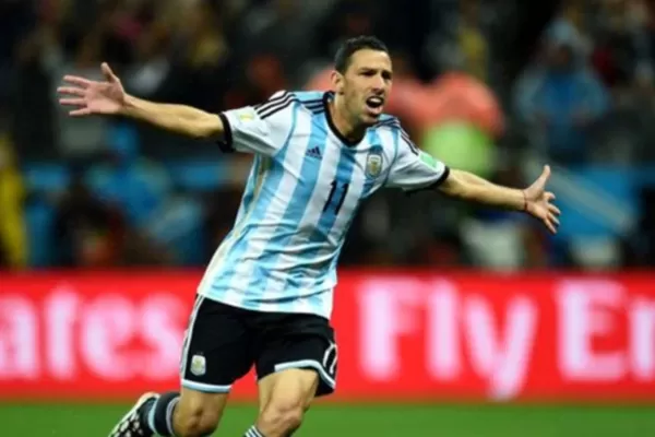 Maxi Rodríguez se entrenó solo y volvería a la Selección