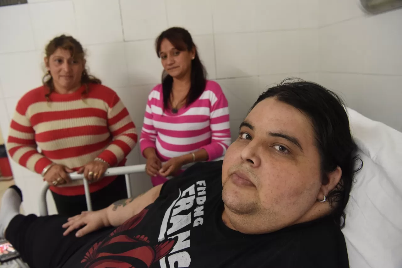 LUCHADOR. Germán bajó 50 kilos en los últimos tres meses. Le faltan 200 más. LA GACETA / FOTOS DE FRANCO VERA