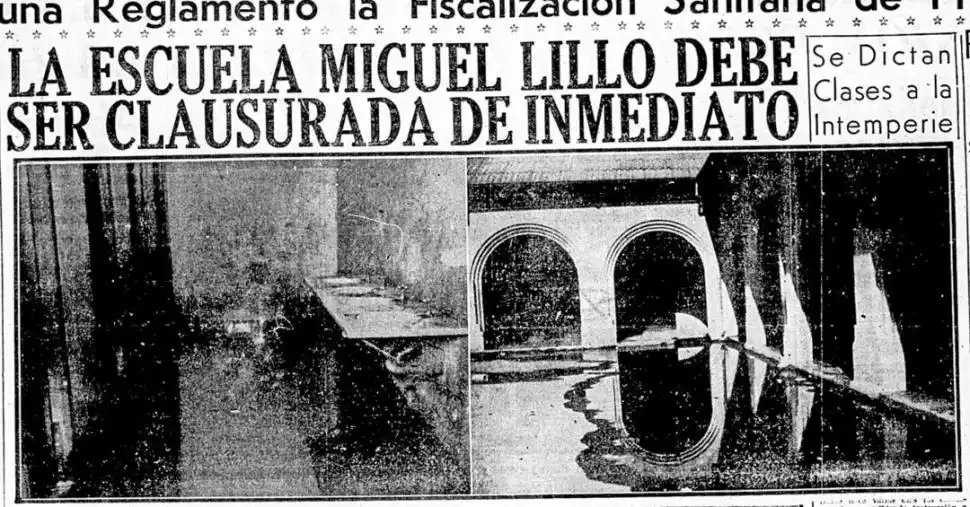 INSTALACIONES SANITARIAS. El establecimiento presentaba fallas que debieron ser reparadas con celeridad. 