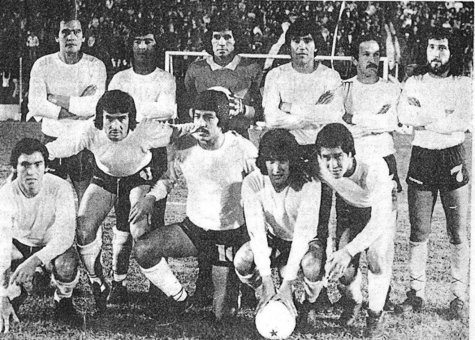GRAN LABOR. Palomba, Castro, Barrientos y Gómez, algunas de las glorias del equipo en el Nacional ‘79. 