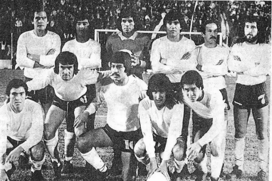 GRAN LABOR. Palomba, Castro, Barrientos y Gómez, algunas de las glorias del equipo en el Nacional ‘79. 