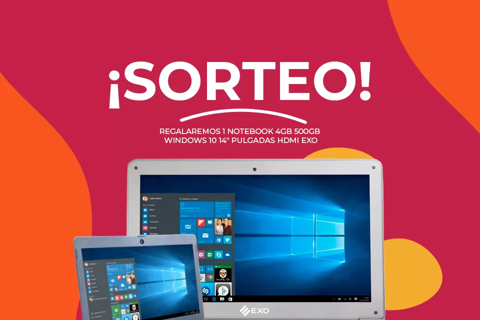 Participá del sorteo de LA GACETA Shop y ganá una notebook Exo