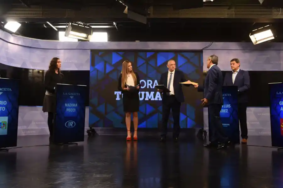 Debate de candidatos a intendente de la capital