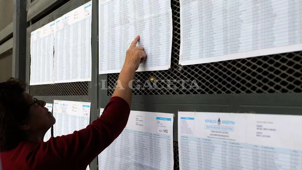 ¿Dónde voto? Consultá el padrón electoral de Tucumán