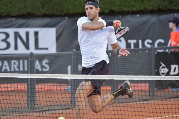 Abierto de Roma: Djokovic le ganó a Del Potro y en semis jugará con Schwartzman