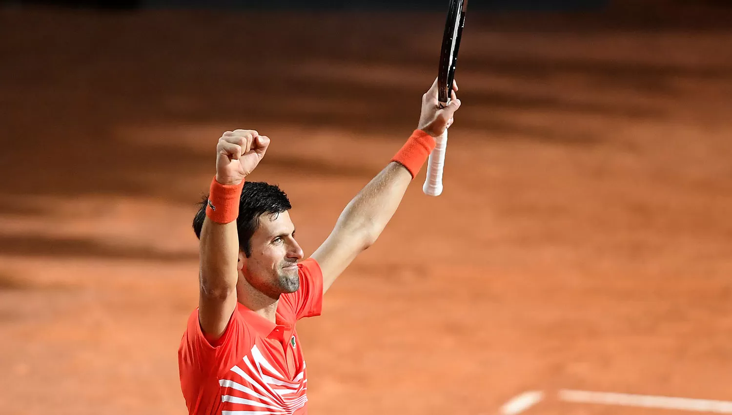 Djokovic llega por novena vez a una final en el Masters 1000 de Italia. (Reuters)