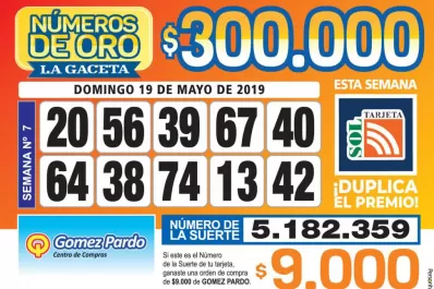 Los Números de Oro de LA GACETA