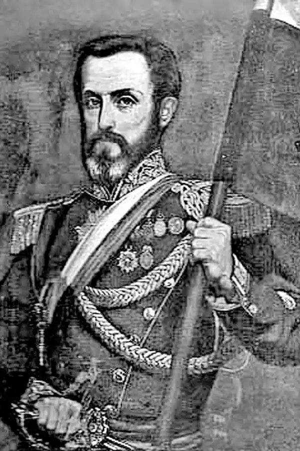 JUAN LAVALLE. Ordenó el fusilamiento y se negó a entrevistarse con el condenado.