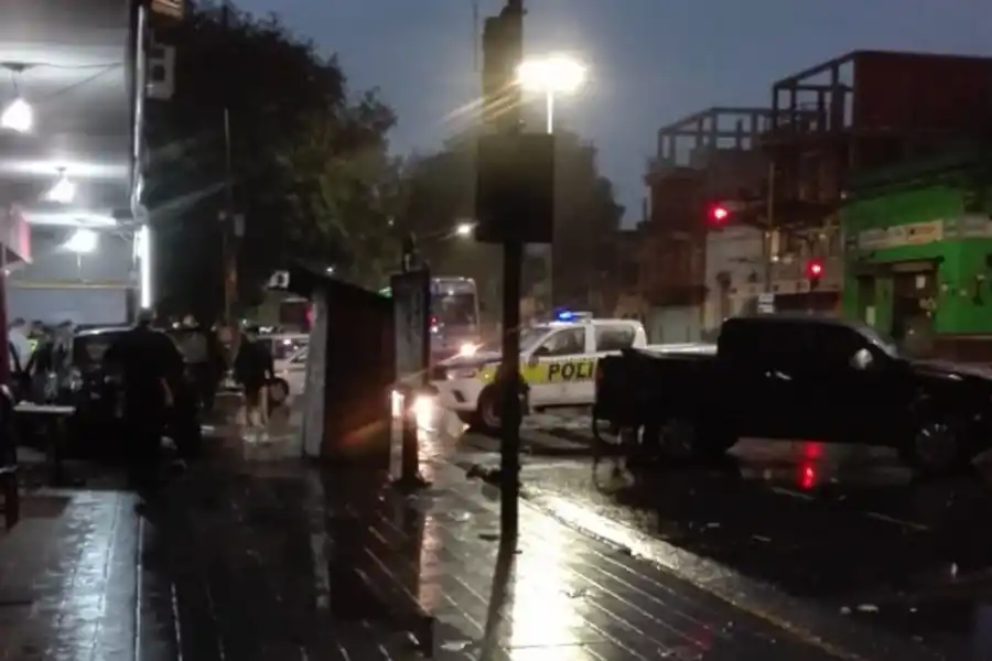 POCA VISIBILIDAD. El accidente ocurrió esta madrugada. 