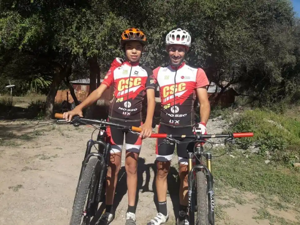 JUVENTUD Y EXPERIENCIA. Franco Delgado Díaz competirá en Menores y Carlos Apud lo hará en la categoría Master B-1. 