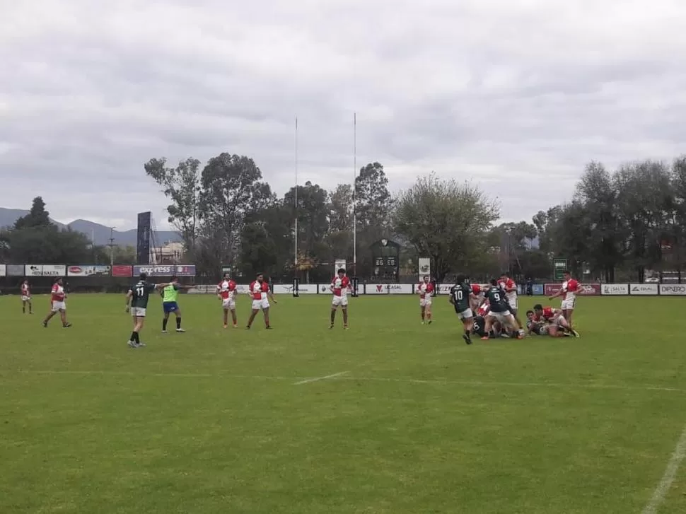 UNA MÁS Y VAN. Tucumán Rugby logró su novena victoria en nueve partidos. 