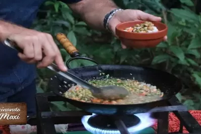 Hoy, en Cocinando con Maxi: arroz blanco con mejillones