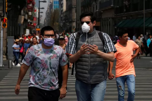 Ciudad de México, paralizada por la contaminación del aire