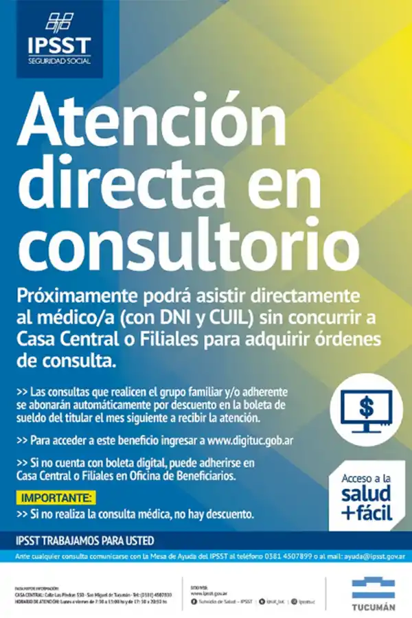 Afiliados al Subsidio de Salud podrán pagar el copago al médico mediante boleta de sueldo