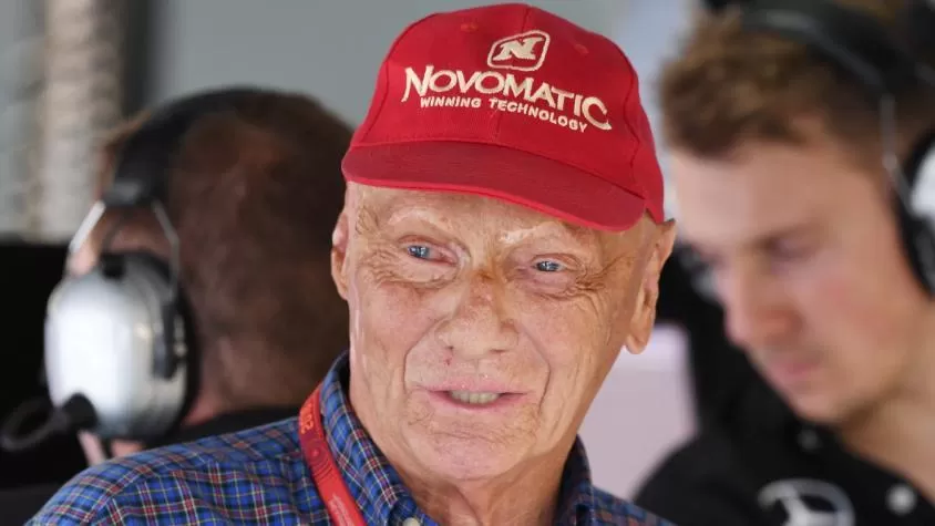 Murió a los 70 años Niki Lauda, leyenda de la Fórmula 1