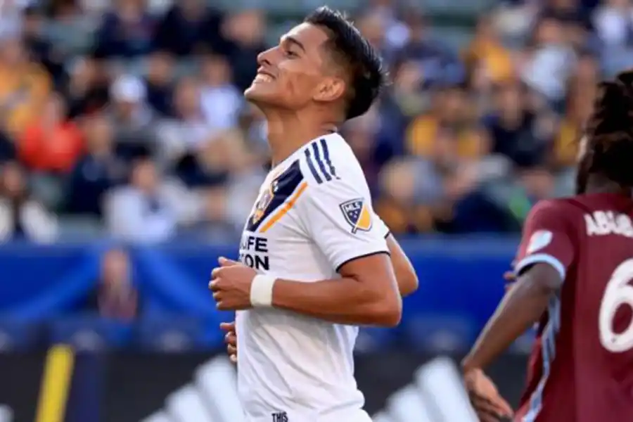 Favio debutó con una derrota en la MLS. FOTO TOMADA DE LAGALAXY.COM