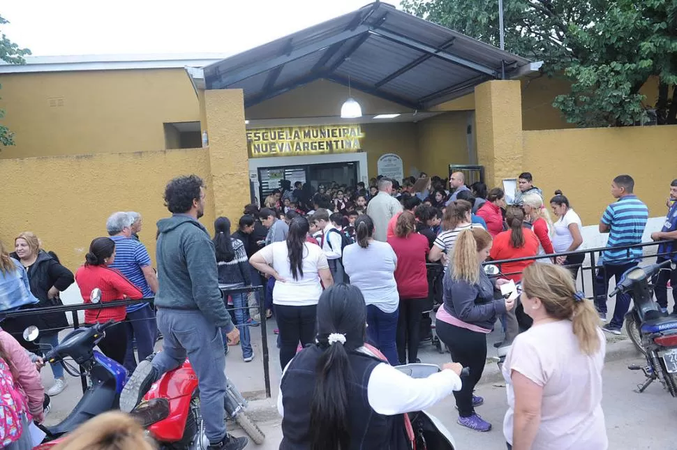 OBJETO DE LA DISCORDIA. La escuela pública municipal Nueva Argentina de Las Talitas: según el intendente, 600 chicos reciben allí instrucción primaria. la gaceta / foto de héctor peralta 