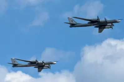 Aviones rusos frente a Alaska