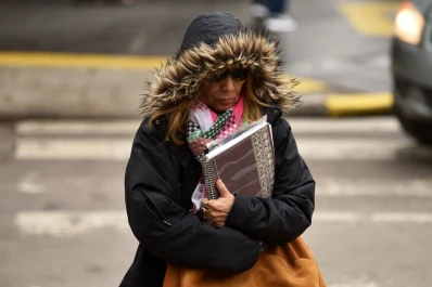 La lluvia hará sentir el frío durante todo el día