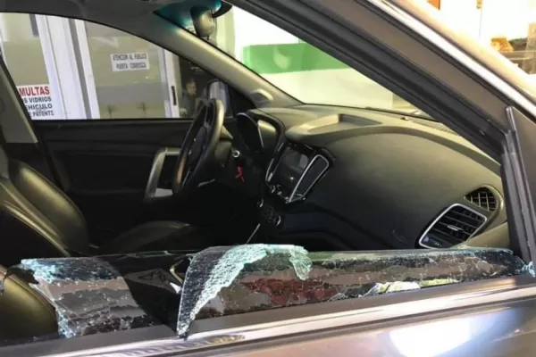 Volvieron a atacar los rompevidrios en zona Sur