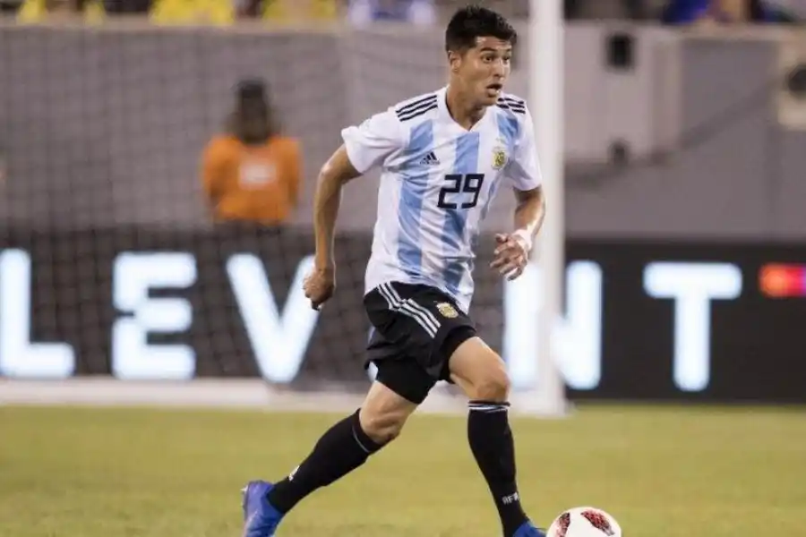 OPORTUNIDAD. Exequiel Palacios espera tener la suya en la Copa América.  