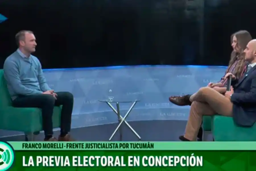 EN LA GACETA CENTRAL. Franco Morelli, titular de la Unidad Ejecutora Provincial.