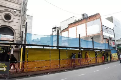 Después del derrumbe comenzaron las demoliciones