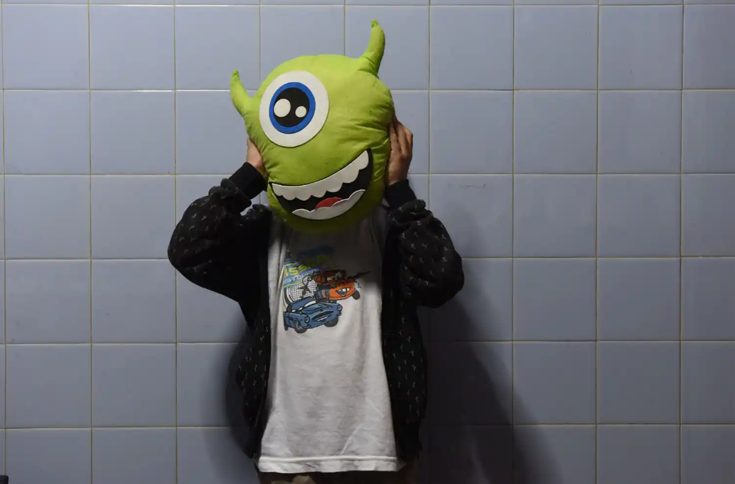 COPADO. Mariano es fan Mike Wazowski, protagonista de las películas Monster Inc.