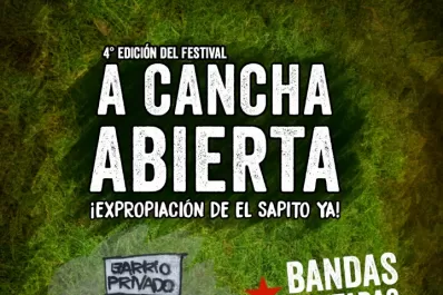 Se viene la cuarta edición del festival “A Cancha Abierta”
