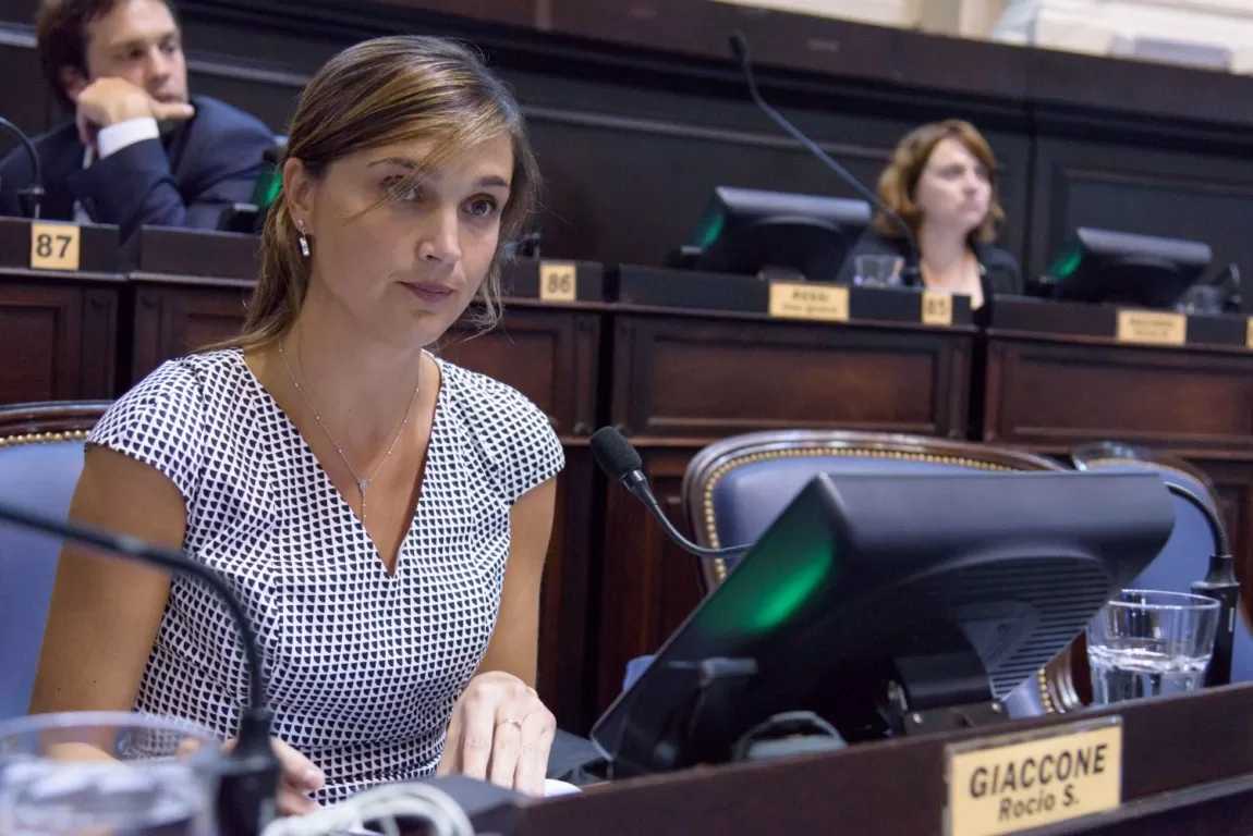 Rocío Giaccone cuestionó al oficialismo. FOTO TOMADA DE ROCIOGIACCONE.COM